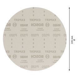 Disco de Lixa Expert M480 225mm G320, 25 peças - Bosch 