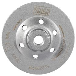 Rebolo Diamantado Tipo Prato c/ Rosca 100xM14mm (573,0004) - Graff Vantage