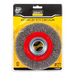 Escova De Aço Circular 6x1'' (571,0003) - Graff Vantage