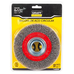 Escova De Aço Circular 6x1/2'' (571,0001) - Graff Vantage