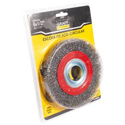 Escova De Aço Circular 6x1/2'' (571,0001) - Graff Vantage