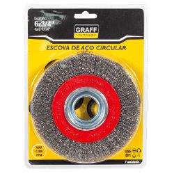 Escova De Aço Circular 6x3/4'' (571,0002) - Graff Vantage