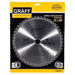 Serra Circular C/ Pastilha de Metal Duro P/ Madeira 10''48D (579,0011) - Graff Vantage 