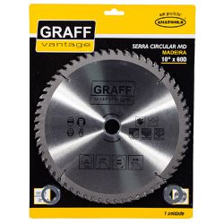 Serra Circular C/ Pastilha de Metal Duro P/ Madeira 10''60D (579,0012) - Graff Vantage 