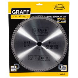 Serra Circular C/ Pastilha de Metal Duro P/ Madeira 12''80D (579,0017) - Graff Vantage 