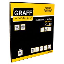 Serra Circular C/ Pastilha de Metal Duro P/ Madeira 14''36D (579,0019) - Graff Vantage 
