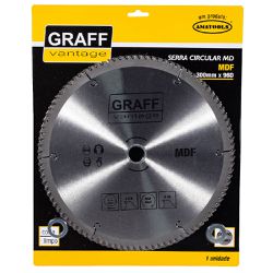 Serra Circular C/ Pastilha de Metal Duro P/ MDF 300mmX96D (581,0002) - Graff Vantage