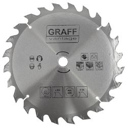 Serra Circular C/ Pastilha de Metal Duro P/ Madeira 12''x24D (579,0013) - Graff Vantage 