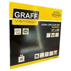 Serra Circular C/ Pastilha de Metal Duro P/ Madeira 14''48D (579,0020) - Graff Vantage 