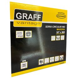 Serra Circular C/ Pastilha de Metal Duro P/ Madeira 16''X36D (579,0024) - Graff Vantage 