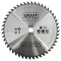 Serra Circular C/ Pastilha de Metal Duro P/ Madeira 16''48D (579,0025) - Graff Vantage 