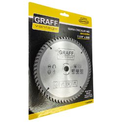 Serra Circular C/ Pastilha de Metal Duro P/ Madeira 7.1/4''60D (579,0005) - Graff Vantage