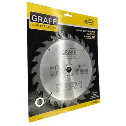 Serra Circular C/ Pastilha de Metal Duro P/ Madeira 9.1/4''x24D (579,0006) - Graff Vantage 
