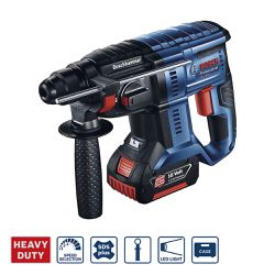 Martelete rompedor Bosch GBH 180-LI Brushless 18V 2 baterias em maleta