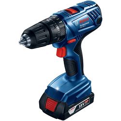 Parafusadeira e Furadeira de Impacto GSB 180-LI 18V, c/ 1 Bateria 2,0Ah, Carregador BIVOLT e Kit de Acessórios em Maleta - Bosch