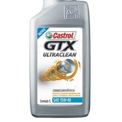Oléo de Motor GTX Ultraclean 15W40 1L (3417898) - Castrol