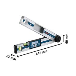 Medidor de ângulos Bosch GAM 220 MF até 220º