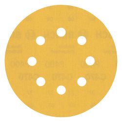 Disco de lixa Expert C470 125mm G400, 50 peças - Bosch 