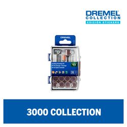 Dremel Micro Retífica 3000 com 31 Acessórios e Caixa Metalizada