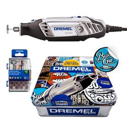 Dremel Micro Retífica 3000 com 31 Acessórios e Caixa Metalizada