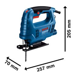 Serra Tico-tico Bosch GST 680 500W 1 Lâmina e Protetor Anti-farpas