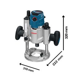 Tupia Bosch com imersão GOF 1600 CE 1600W 4 pinças