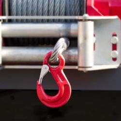Kit Gancho De Aço Com Olhal E Trava 800kg 1/4'' - 5,0001 (Com 5 Unidades) - Nord 