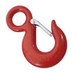 Gancho de Aço Com Olhal e Trava 1500kg 3/8'' (5,0003) - Nord 
