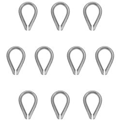 Kit Sapatilha Para Cabo De Aço 3/4'' - 8,0008 (Com 10 Unidades) - Nord 