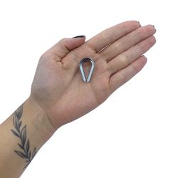 Kit Sapatilha Para Cabo De Aço 1/8'' - 8,0001 (Com 10 Unidades) - Nord 