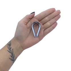 Kit Sapatilha Para Cabo De Aço 1/4'' - 8,0003 (Com 50 Unidades) - Nord 