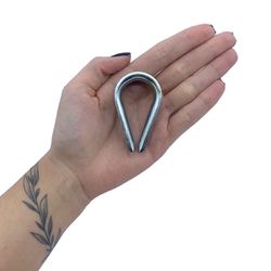 Kit Sapatilha Para Cabo De Aço 3/8'' - 8,0005 (Com 5 Unidades) - Nord 