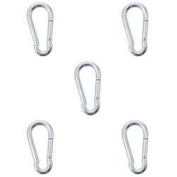 Kit Mosquetão Com Trava 9 x 90 Mm - 10,0006 (Com 5 Unidades) - Nord
