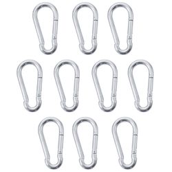 Kit Mosquetão Com Trava 9 x 90 Mm - 10,0006 (Com 10 Unidades) - Nord