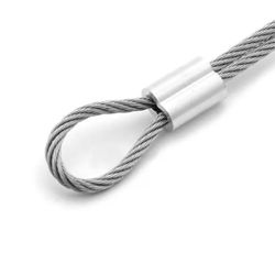Kit Prensa Para Cabos de Aço 1/8'' - 11,0003 (Com 50 Unidades) - Nord