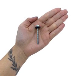  Kit Parafuso Autobrocante Cabeça Sextavada Com Arruela 5,5mm x 2'' - 16,0005 (Com 100 Unidades) - Nord