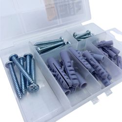 Kit Parafuso Cabeça Panela e Bucha 54 Peças (43,0001) - Nord