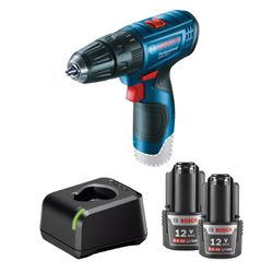 Parafusadeira e Furadeira De Impacto 12v Sem Fio Com Carregador e 2 Baterias (GSB 120-LI) - Bosch