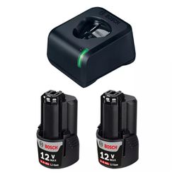 Furadeira Parafusadeira 12V Sem Fio Com Carregador e 2 Baterias (GWB 12V-10) - Bosch 