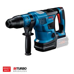 Martelo Perfurador Rompedor 18V Sem Fio Com Carregador e 2 Baterias (GBH 18V-36 C) - Bosch