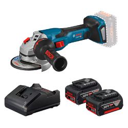 Esmerilhadeira 18V Brushless Sem Fio Com Carregador e 2 Baterias (GWS 18V-15 C) - Bosch