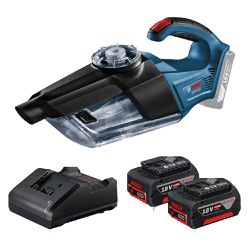  Aspirador de Pó 18V Sem Fio Com Carregador e 2 Baterias (GAS 18VLI) - Bosch
