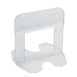 Espaçador Para Nivelador 2,0mm Com 100 Unidades Smart (62107) - Cortag