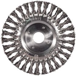 Escova de Aço Trançado Circular 6''x1/2'' (571,0018) - Graff Vantage