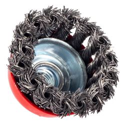 Escova de Aço Trançado tipo Copo c/ Rosca 60xM14mm (571,0020) - Graff Vintage