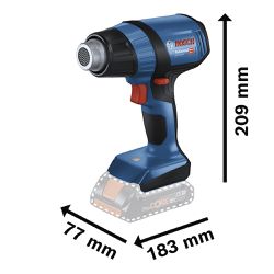 Soprador térmico Bosch GHG 18V-50 18V SB