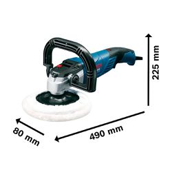 Politriz Bosch GPO 12 CE, 1250W, 127V, 6 velocidades, com disco