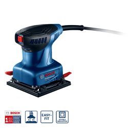 Lixadeira Orbital de Palma Bosch GSS 140 220W com 3 Lixas