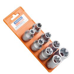 Jogo Soquete 1/2'' Torx Femêa 8 Peças (44847/508) - Tramontina Pro