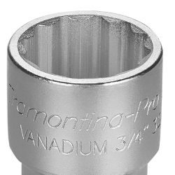 Soquete Estriado 34mm X 3/4'' (44853/134) - Tramontina Pro
